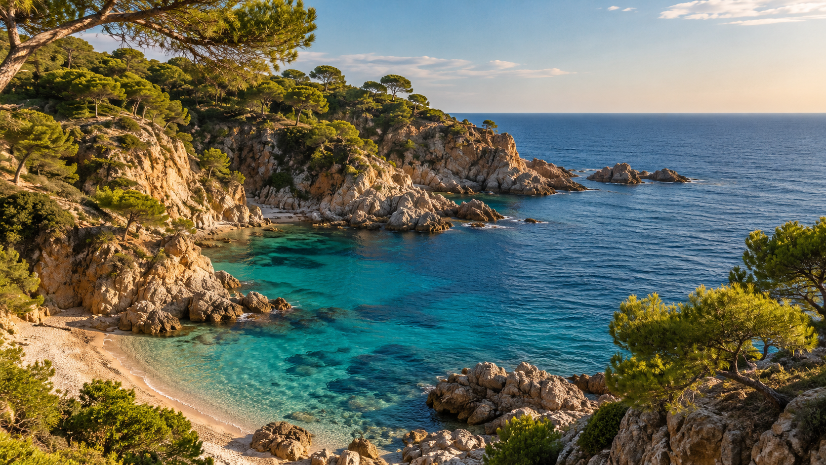 Paisaje de Girona y Costa Brava