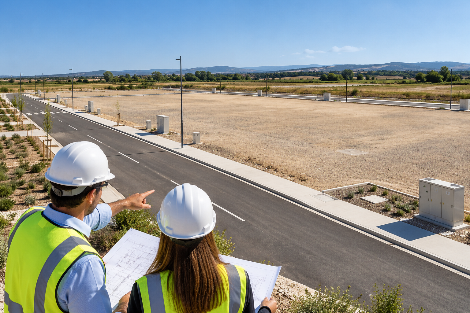 Terreno industrial preparado para desarrollo en Girona
