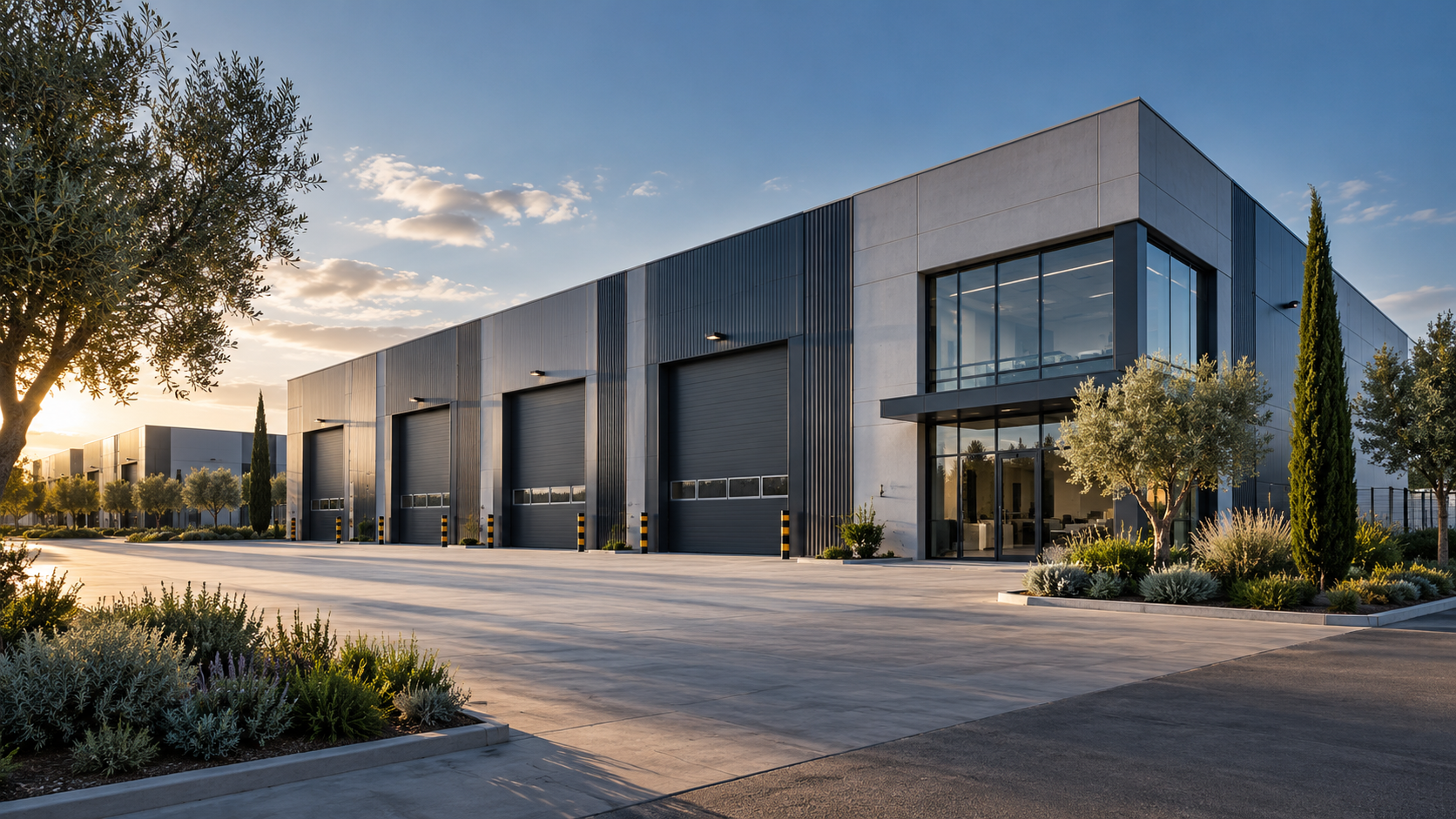 Nave industrial moderna en Girona